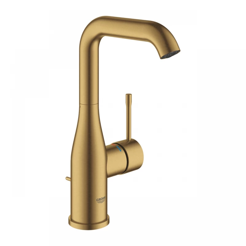Baterie lavoar cu ventil Pop-Up Grohe Essence L auriu periat Cool Sunrise
