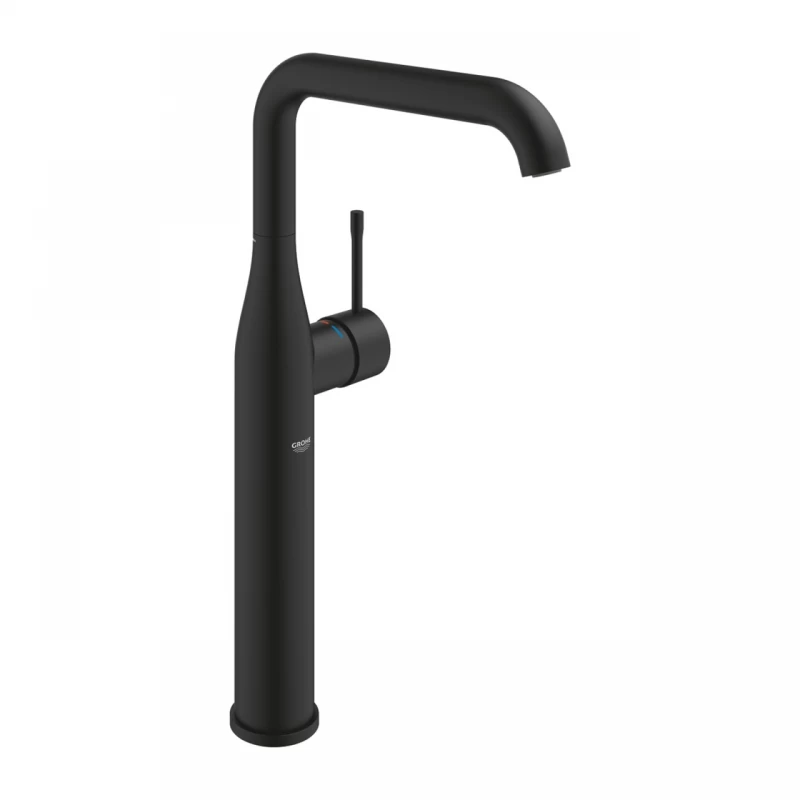 Baterie lavoar inalta Grohe Essence monocomanda negru mat Phantom Black