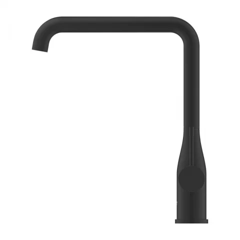 Baterie bucatarie Grohe Essence pipa pivotanta negru mat Phantom Black