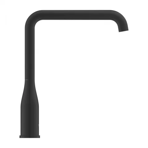 Baterie bucatarie Grohe Essence pipa pivotanta negru mat Phantom Black