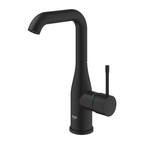 Baterie lavoar monocomanda Grohe Essence L negru mat Phantom Black