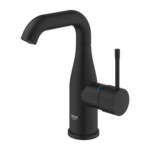 Baterie lavoar monocomanda Grohe Essence M fara ventil negru mat Phantom Black