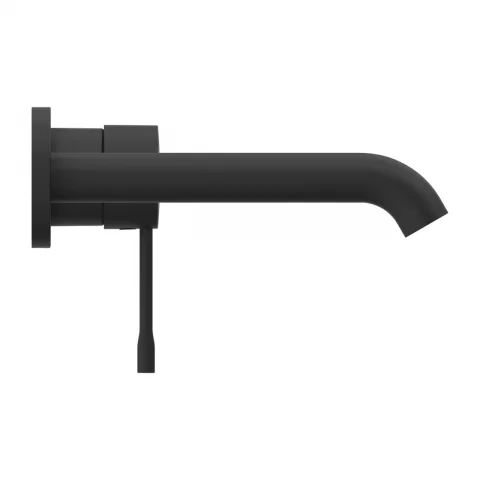 Baterie lavoar incastrata Grohe Essence M negru mat Phantom Black pipa 18 cm