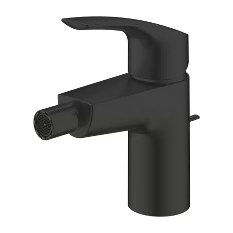 Baterie bideu monocomanda Grohe Eurosmart S negru mat