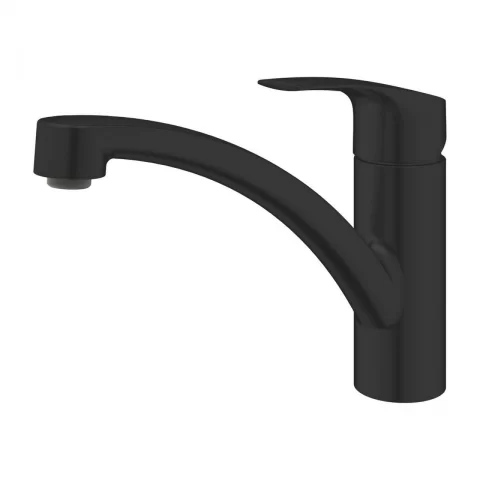Baterie bucatarie monocomanda Grohe Eurosmart negru mat