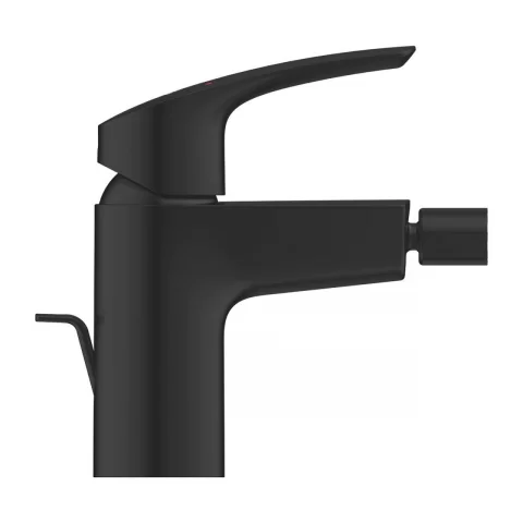Baterie bideu monocomanda Grohe Eurosmart S negru mat