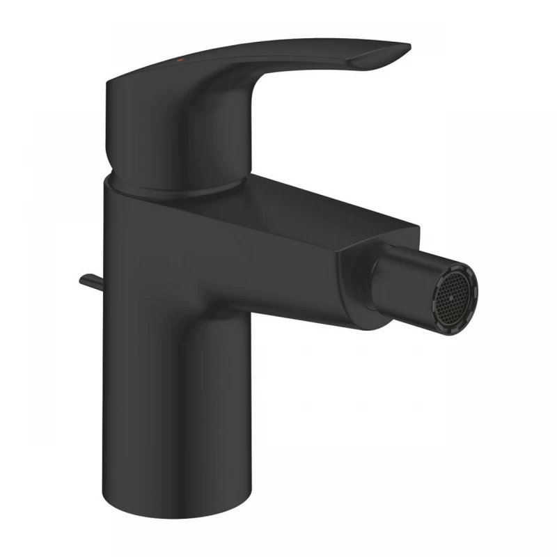 Baterie bideu monocomanda Grohe Eurosmart S negru mat