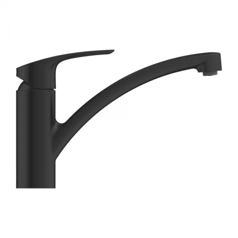 Baterie bucatarie monocomanda Grohe Eurosmart negru mat
