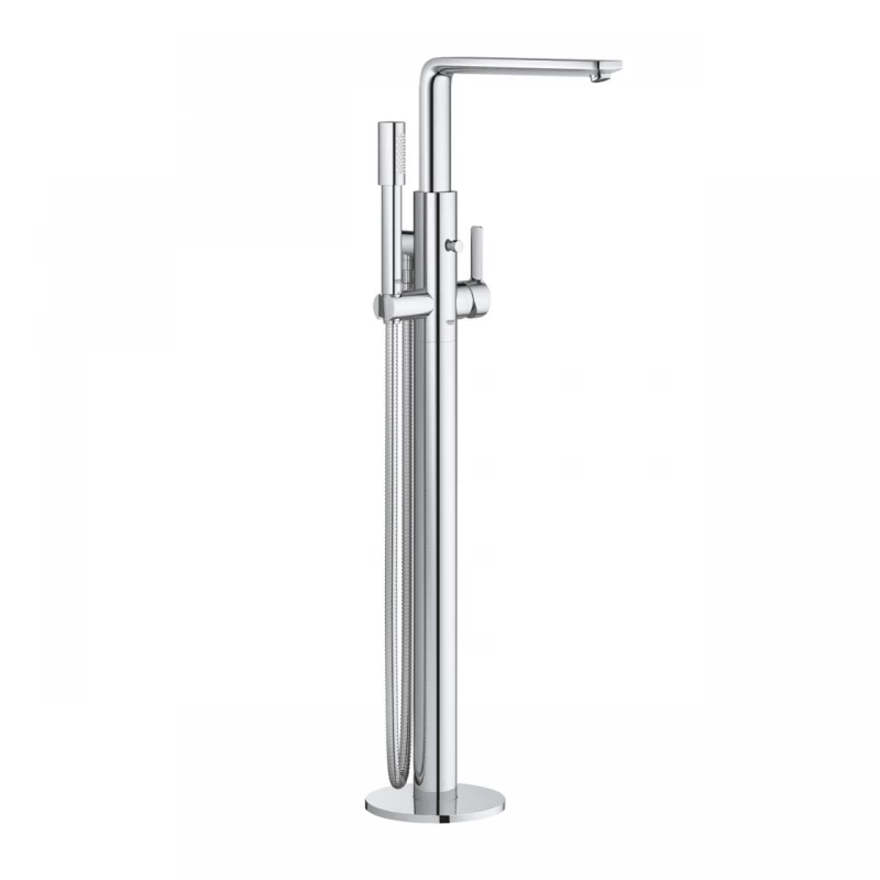 Baterie cada freestanding Grohe Lineare monocomanda crom lucios