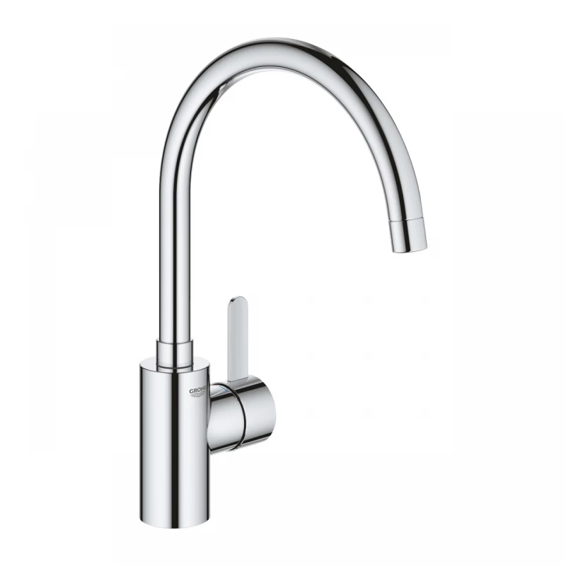 Baterie bucatarie gat de lebada Grohe Eurosmart Cosmopolitan crom lucios