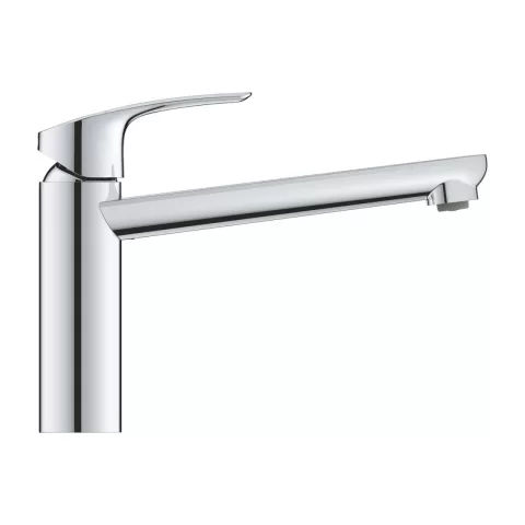 Baterie bucatarie mobocomanda Grohe Eurosmart cu pipa medie crom lucios