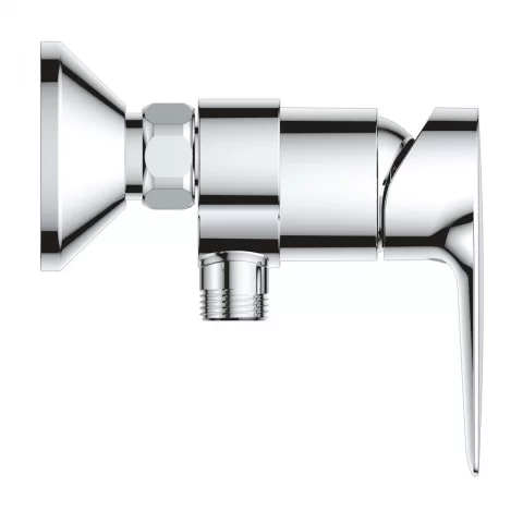 Baterie dus monocomanda Grohe BauEdge crom lucios