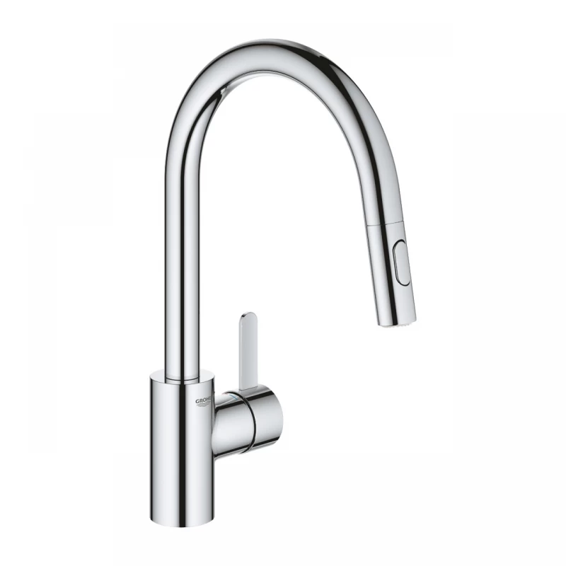 Baterie bucatarie cu dus extractibil Grohe Eurosmart Cosmopolitan finisaj crom lucios