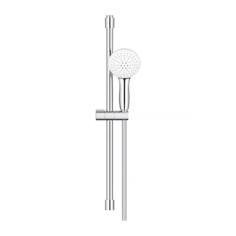 Set de dus Grohe Tempesta 110 cu bara 60 cm si para 2 functii crom lucios