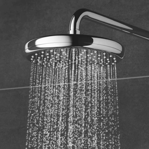 Sistem de dus fara baterie Grohe Tempesta Cosmopolitan 250 crom lucios