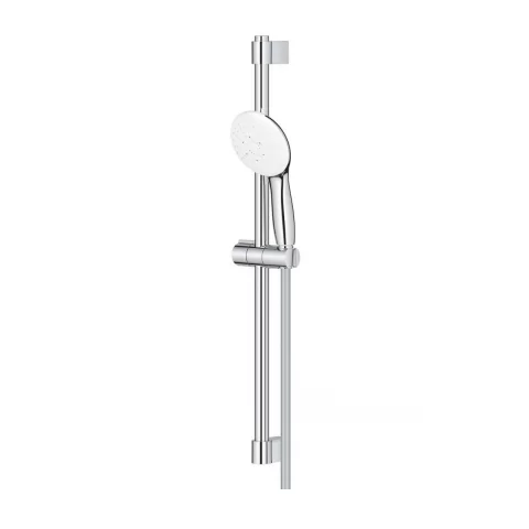 Set de dus Grohe Tempesta 110 cu bara 60 cm si para 3 functii crom lucios