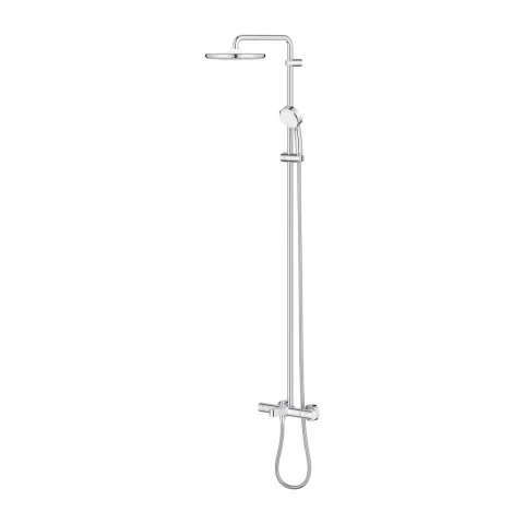 Sistem de dus cu baterie termostatata Grohe Tempesta Cosmopolitan 250 crom lucios