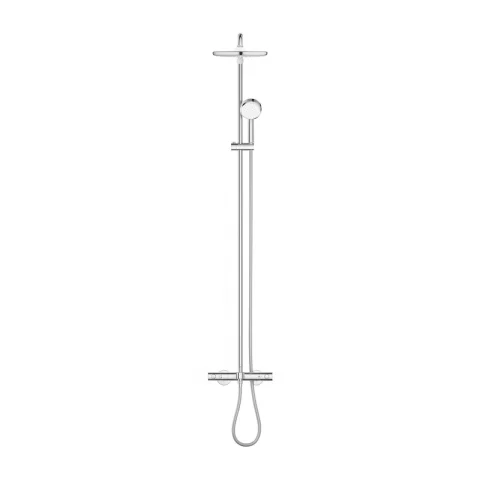 Sistem de dus cu baterie termostatata Grohe Tempesta Cosmopolitan 250 crom lucios