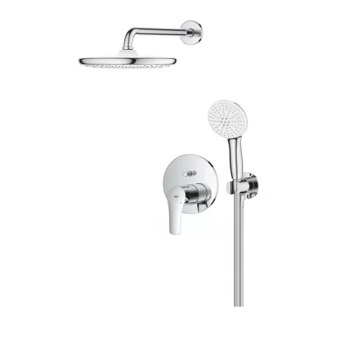 Sistem de dus incastrat Grohe Eurosmart Tempesta 250 crom lucios