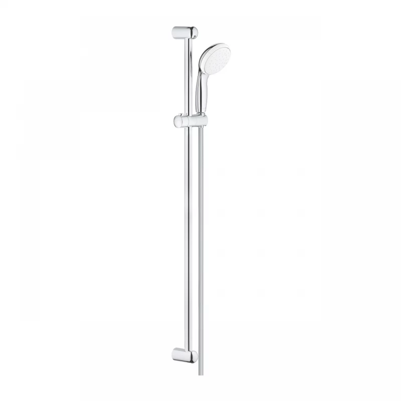 Set de dus Grohe Tempesta 100 cu bara 90 cm si para 1 functie crom lucios