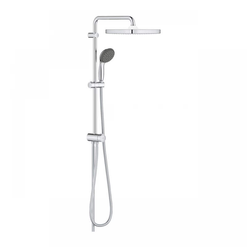 Sistem de dus fara baterie Grohe Vitalio Start 250 Cube crom lucios