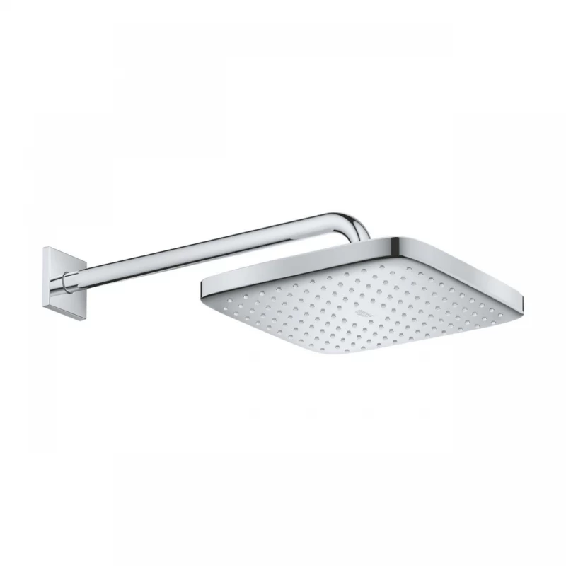 Palarie si brat de dus Grohe Tempesta Cube 250 crom lucios 1 functie