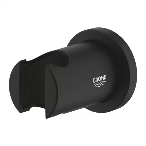 Suport pentru para dus Grohe Rainshower negru mat - Phantom Black
