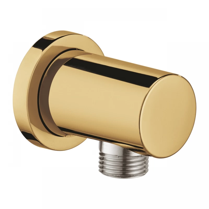 Cot iesire dus Grohe Rainshower auriu lucios Cool Sunrise