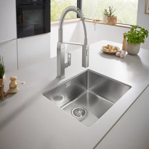 Chiuveta inox Grohe K700U cu o cuva 55x45 cm 