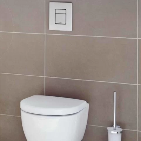 Set PROMO 4 in 1 rezervor incastrat Grohe Rapid SL cadru si clapeta Skate Cosmopolitan cu izolare fonica