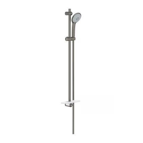 Set de dus cu bara 90 cm Grohe Euphoria Massage antracit periat Hard Graphite