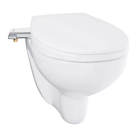 Capac WC Grohe Bau Ceramic alb cu functie de bideu 