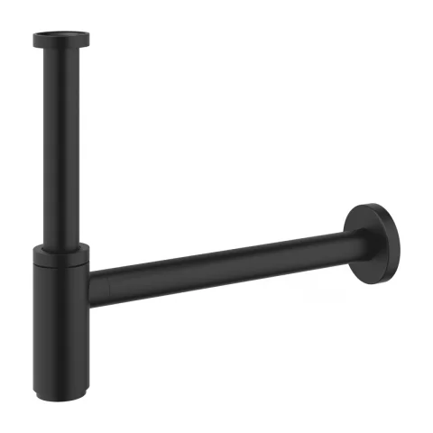 Sifon lavoar estetic Grohe negru mat Phantom Black