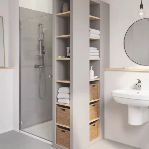Baterie dus monocomanda Grohe Eurosmart crom lucios 