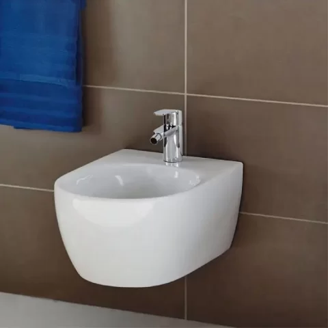 Baterie bideu monocomanda Grohe Eurosmart crom lucios 