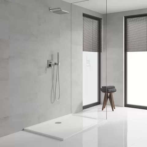 Sistem de dus incastrat Grohe Eurocube Tempesta 250 crom lucios