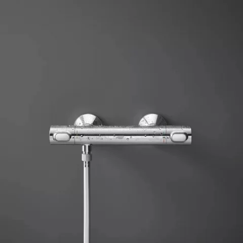 Baterie dus termostatata Grohe Grohtherm 500 finisaj crom lucios