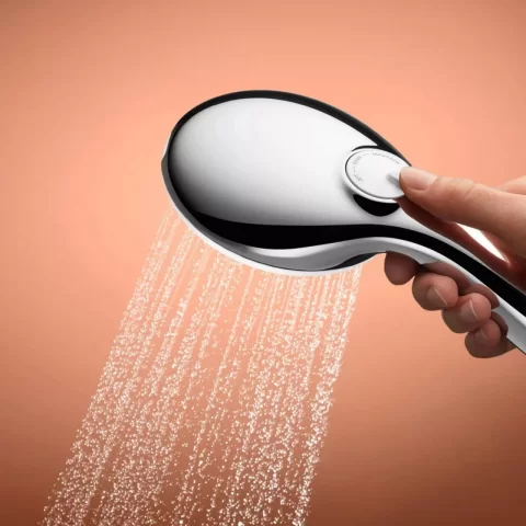 Set de dus Grohe Tempesta 110 cu porter si para 2 functii crom lucios