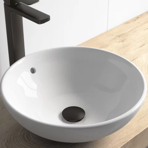 Ventil lavoar Grohe Push-Open negru mat Phantom Black