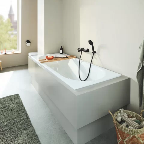 Para de dus Grohe Tempesta 110 negru mat cu 2 functii 