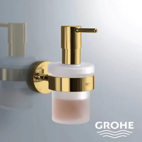 Dispenser sapun lichid Grohe Essentials auriu lucios Cool Sunrise