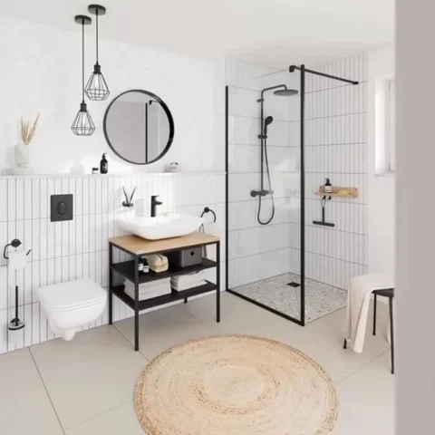 Baterie lavoar monocomanda Grohe Start S negru mat
