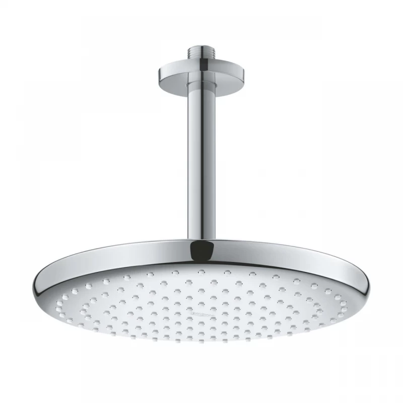 Palarie si brat de dus Grohe Tempesta 250 rotunda crom lucios
