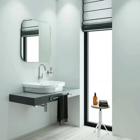 Baterie lavoar inalta Grohe Eurosmart L pipa pivotanta crom lucios