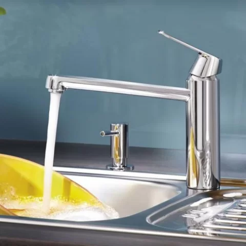 Baterie bucatarie monocomanda Grohe Eurosmart Cosmopolitan crom lucios