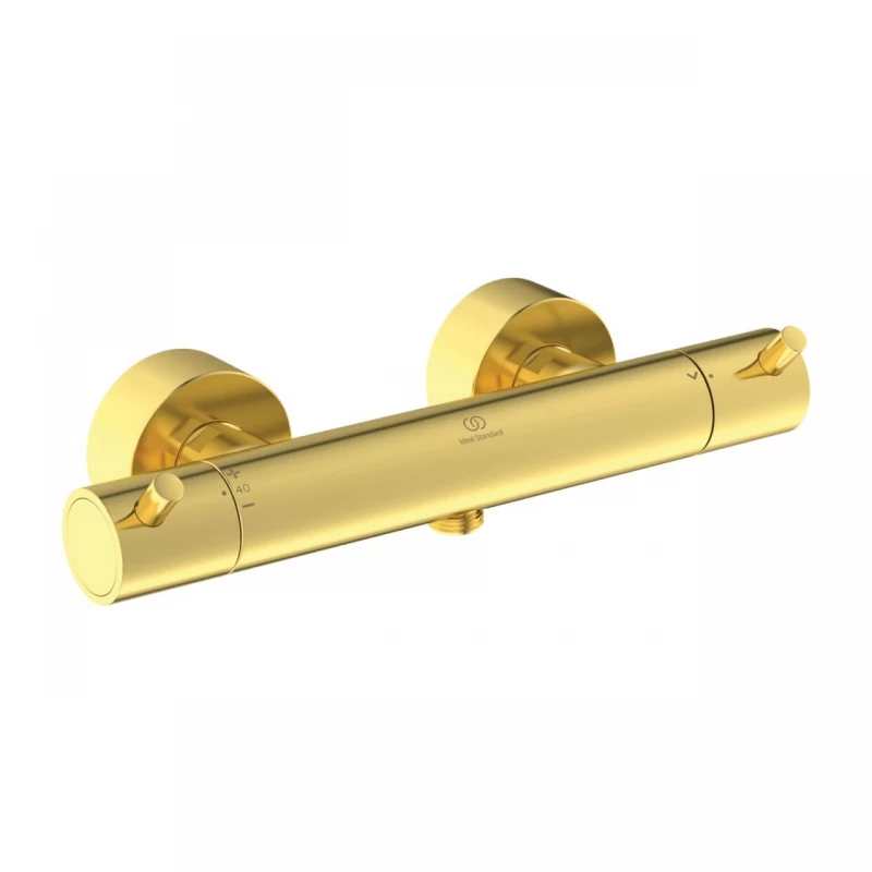 Baterie dus Ideal Standard Ceratherm T125 termostatata auriu periat