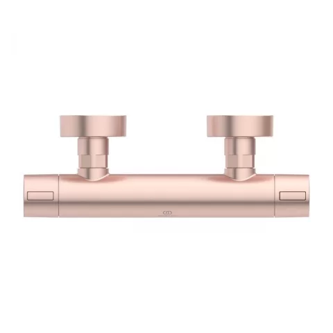 Baterie dus Ideal Standard Alu+ termostatata rose mat din aluminiu