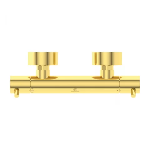 Baterie dus Ideal Standard Ceratherm T125 termostatata auriu periat