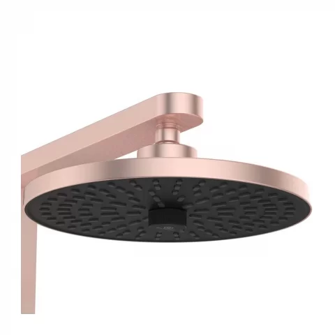 Sistem de dus cu baterie termostatata Ideal Standard Alu+ rose mat aluminiu