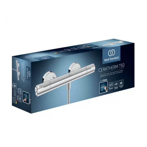 Baterie dus Ideal Standard Ceratherm T50 termostatata crom lucios